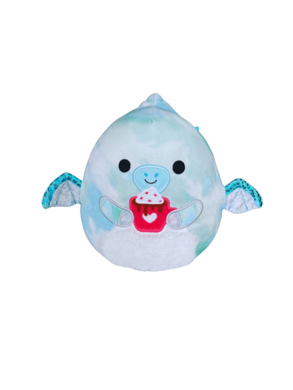 SQUISHMALLOWS OFFICIAL KELLYTOY DINOSAUR || SHANTIRA PTERODACTYL WITH COCOA